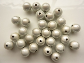 2659- ca. 30 stuks bead-in-bead kunststof kralen van 10mm - SUPERLAGE PRIJS!
