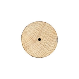 KN8696 404- 100 stuks houten wieltjes van 40x10mm