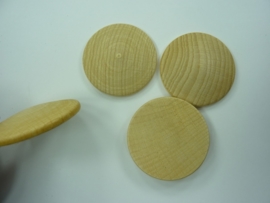 SLK.221- 3 stuks houten buttons van 4cm