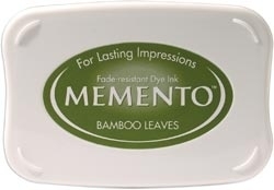 CE132020/4707- Memento inktkussen bamboo leaves