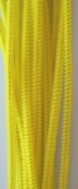 CE800700/7107- 20 stuks chenille draden van 30cm lang en 6mm dik geel