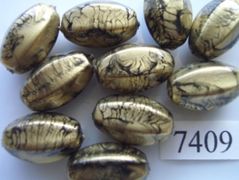 10 x ovaal 18x11.5mm 7409