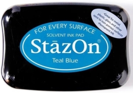 CE132005/6063- Stazon inktkussen SZ-000-063 teal blue