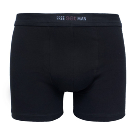 Boxershort Set stretch katoen zwart