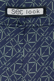 Boxershort Labyrint microvezel blauw