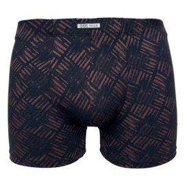 Boxershort Structure microvezel Tabaco