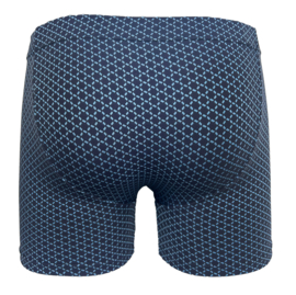 Boxershort microvezel steel blauw