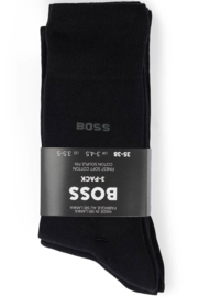 Heren sokken Boss 6-paar zwart