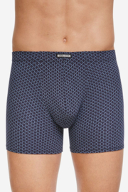 Boxershort microvezel steel blauw