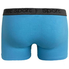 SET sport boxershort 18452 kort model blue