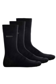 Heren sokken Boss 6-paar zwart