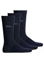 Heren sokken Boss 6-paar blauw