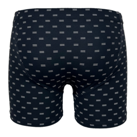 Boxershort Parallel microvezel zwart