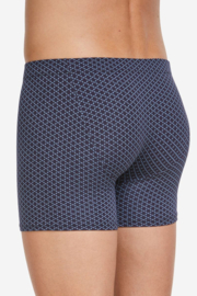 Boxershort microvezel steel blauw