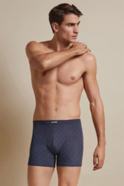 Boxershort Labyrint microvezel blauw