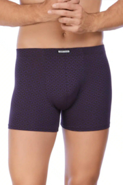 Boxershort microvezel Stars met blauwe print