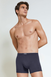 Boxershort microvezel Dots navy