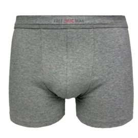 Boxershort Set stretch katoen grijs