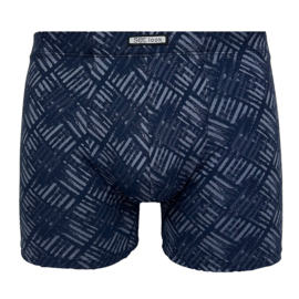 Boxershort Structure microvezel blauw