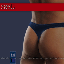 String merk SET microvezel donker blauw