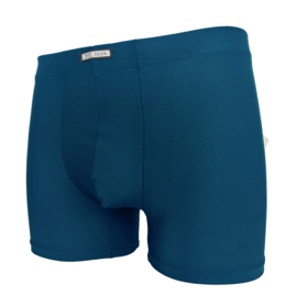 Boxershort Stripe blue microvezel