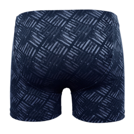 Boxershort Structure microvezel blauw