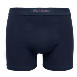 Boxershort Set stretch katoen blauw