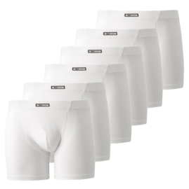 Boxershorts microvezel SET 6-pack wit