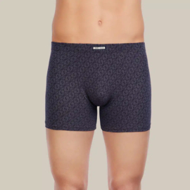 Boxershort Labyrint microvezel blauw