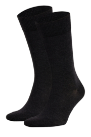 Heren sokken Falke happy 6-paar antraciet