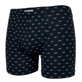 Boxershort Parallel microvezel zwart