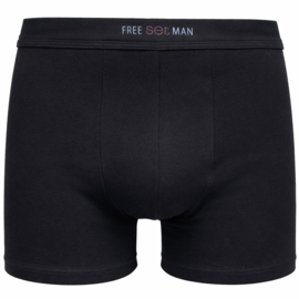 Boxershort Set stretch katoen zwart