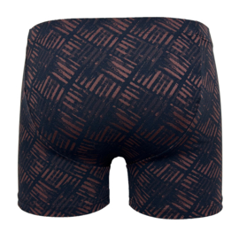 Boxershort Structure microvezel Tabaco