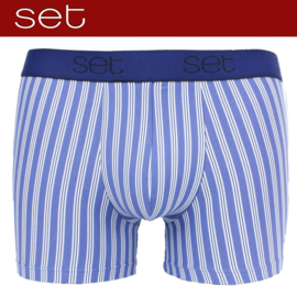 Boxershort SET blauw wit streep