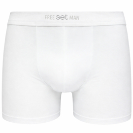 Boxershort Set stretch katoen wit