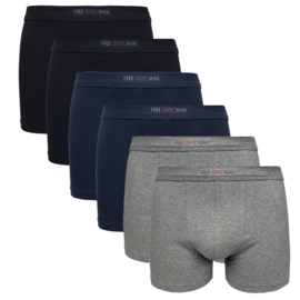 Boxershort Set stretch katoen 6-pack