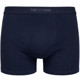 Boxershort Set stretch katoen blauw