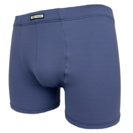 Boxershort microvezel Jacquard blue