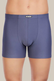 Boxershort microvezel Jacquard blue
