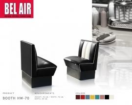 Bel Air HW-70 Amerikaans diner furniture 50ies