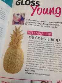 GLOSS Magazine Ananaslamp