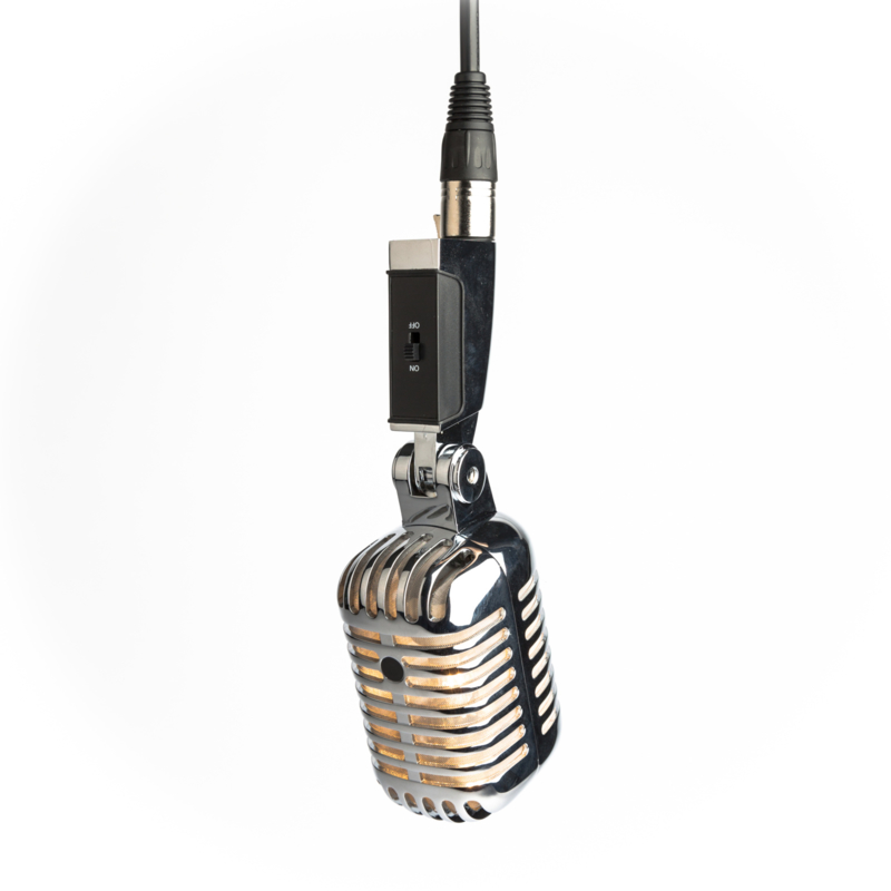 Microphone Stagg Hanglamp 1 x Chrome