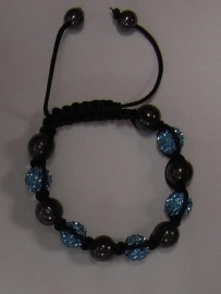 Chambala-armband blauw