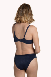 Gracia slip in blauw, peach, ivoor