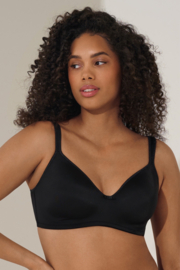 Victoria padded bh zonder beugel in zwart 95B 90C 75D 85D