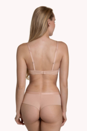 Gracia string in donkerblauw 40 of peach 42