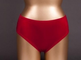 Anna hoge slip rood 42