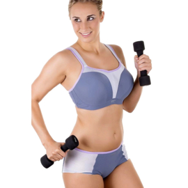 Panache sportbh zwart 75B 75C 75DD 65F 80F of grijs 70D 80C