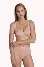 Gracia tailleslip in blauw, peach, ivoor