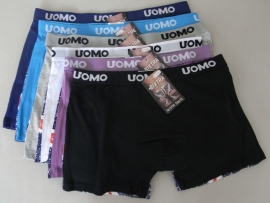 Bixtra Uomo boxershort (katoen) in diverse kleuren (M/L/XL)